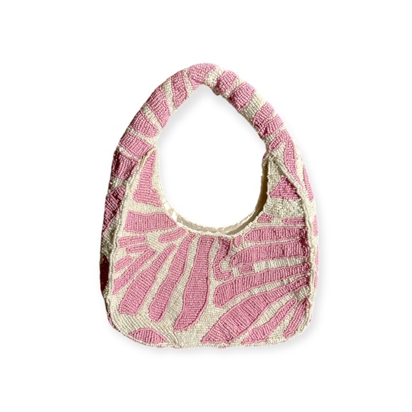 BCBGeneration Small Beaded Hobo Bag - Picture 1 of 5